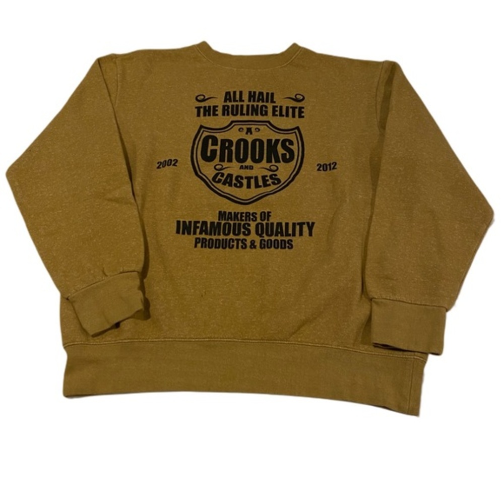 Crooks & Castles Yellow Sweatshirt